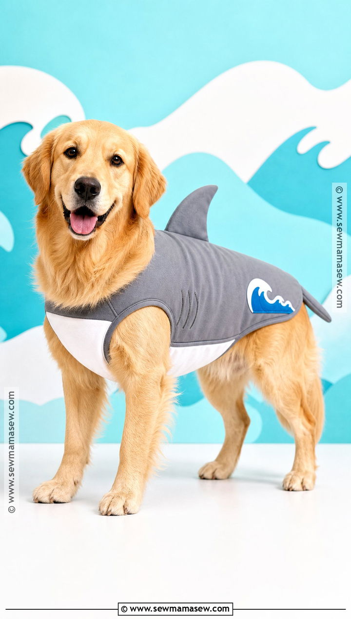 Shark Dog Halloween Costume - 45 dog halloween costumes