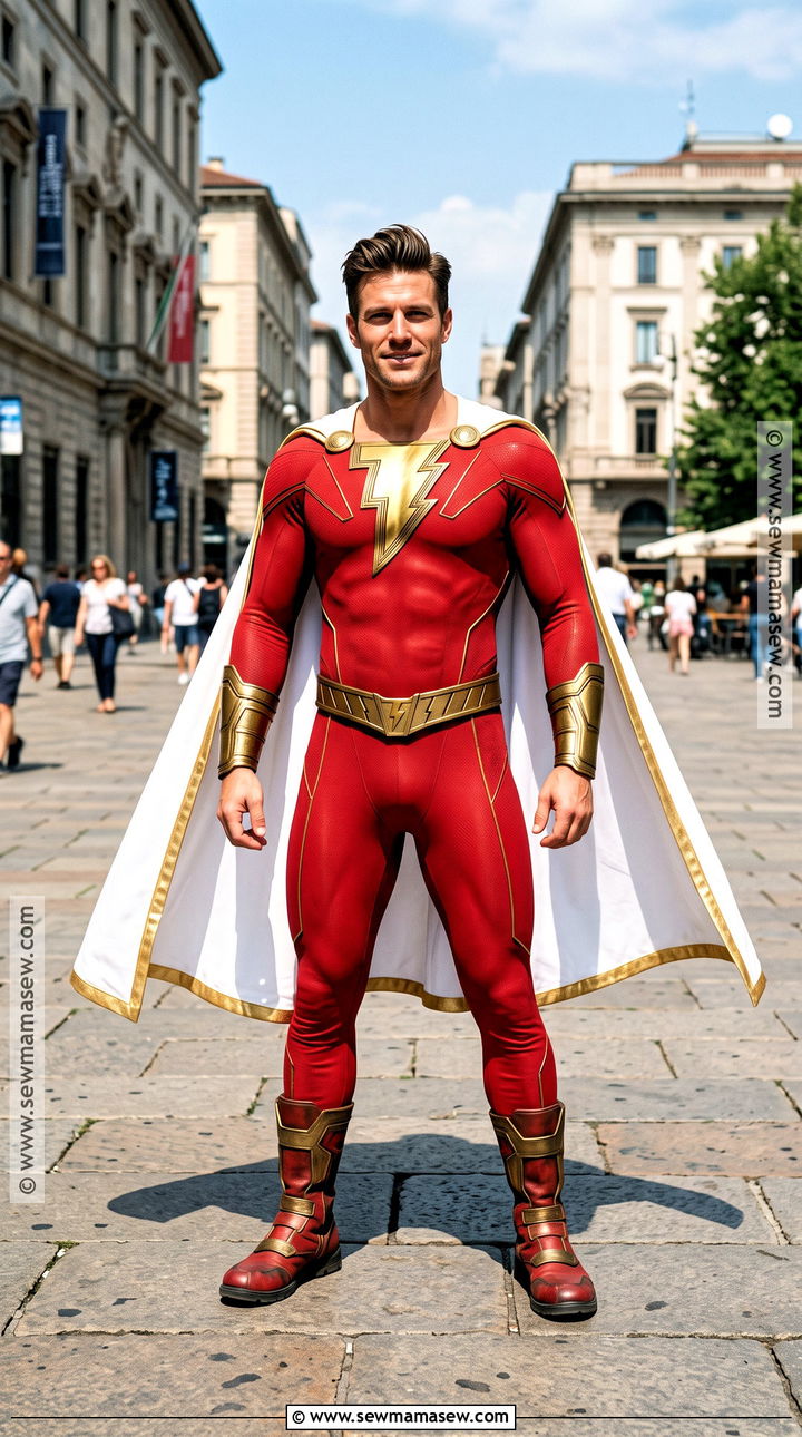 Shazam Costume - 45 superhero costumes