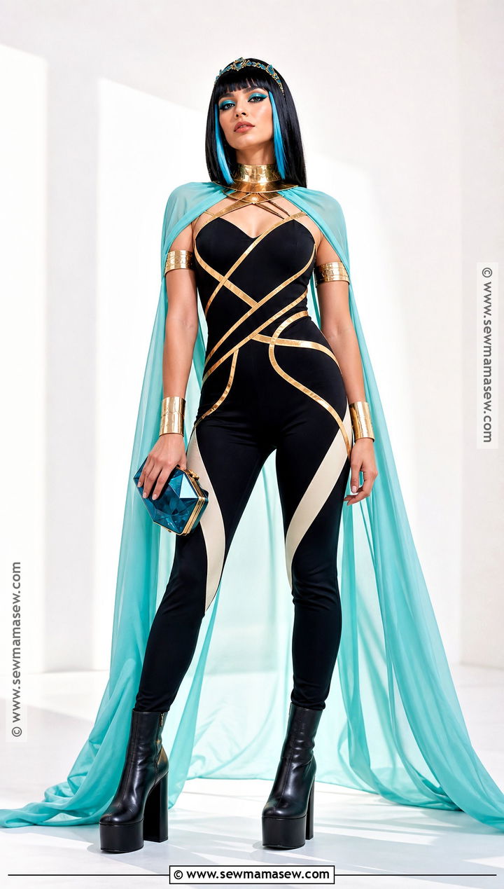 Sheer Cape Cleo Monster High Costume - 40 cleo monster high costume ideas