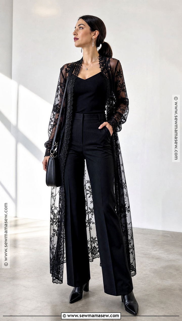 Sheer Layer Witch Outfit - 40 modern witch outfit ideas