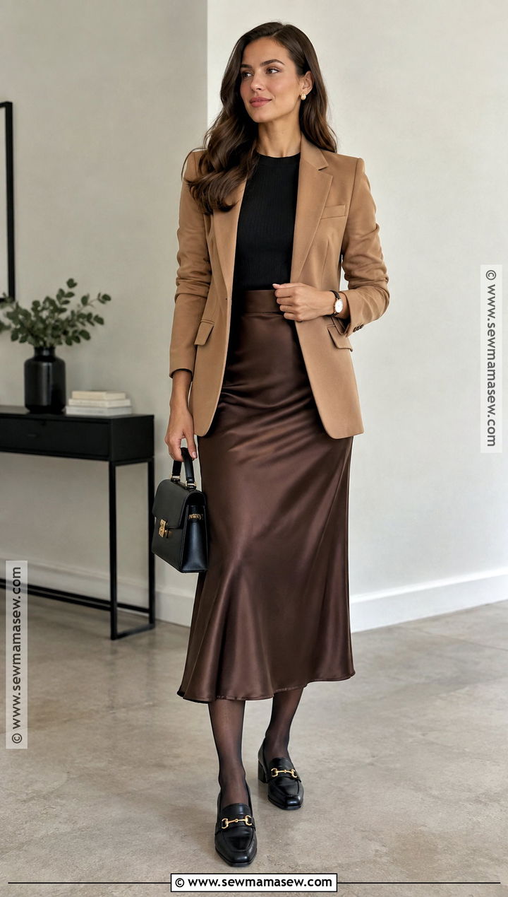 Sheer Socks With Heeled Loafers - 20 fall socks ideas