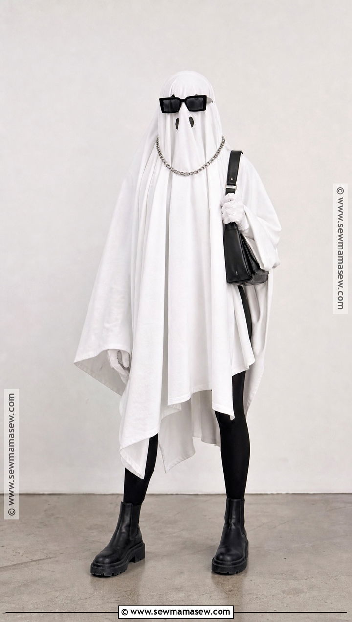 Sheet Ghost Costume With Sunglasses - 30 Sheet Ghost Costume Ideas