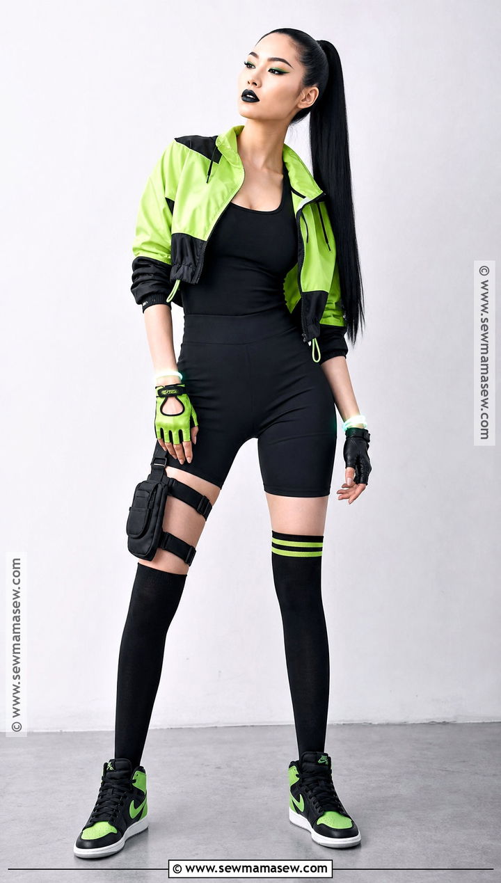 Shego Cosplay With Jacket And Shorts - 30 shego cosplay ideas
