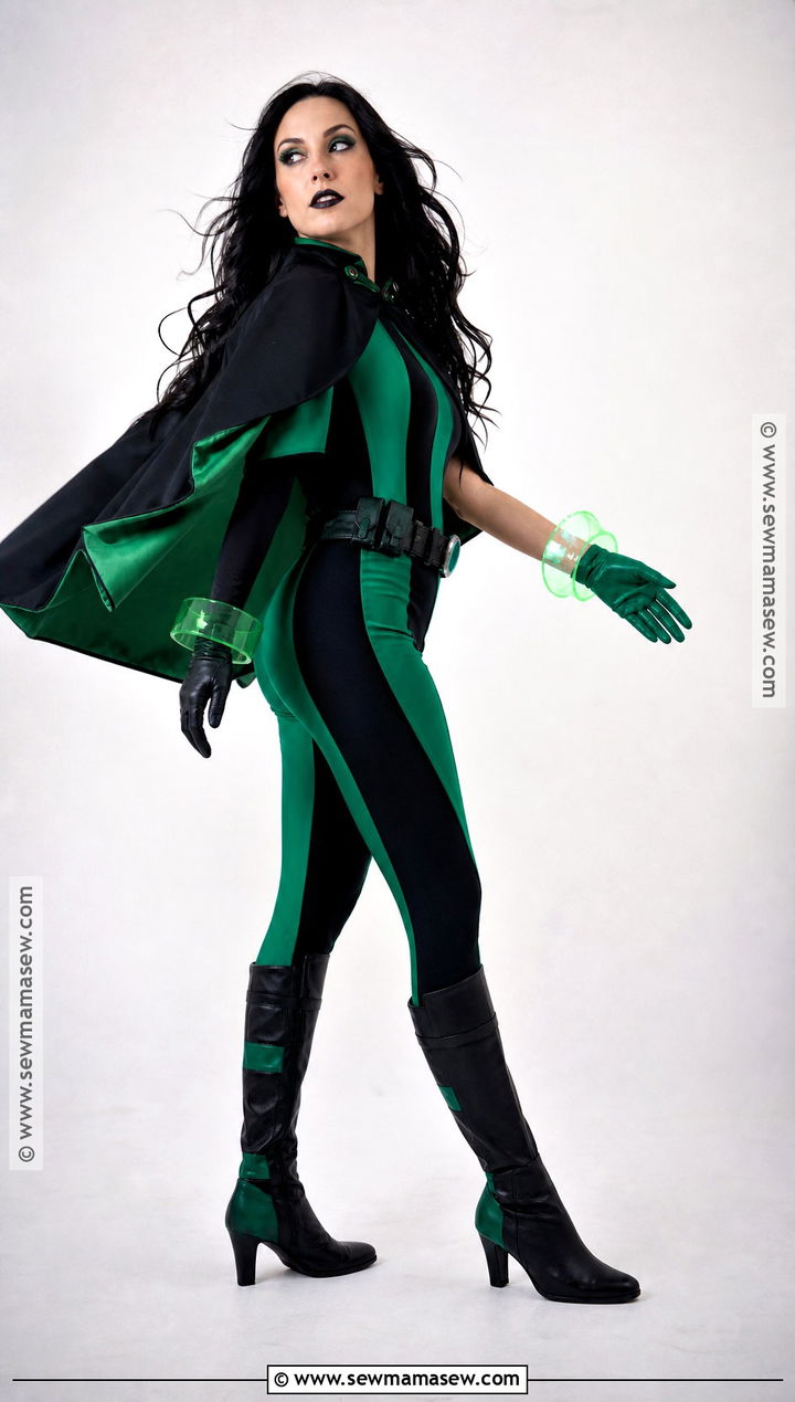 Shego Costume With Green Cape - 45 shego costume ideas