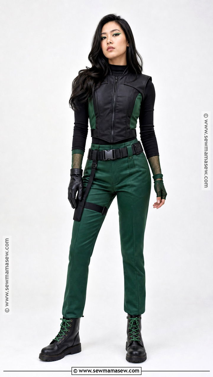 Shego Costume With Structured Vest - 45 shego costume ideas