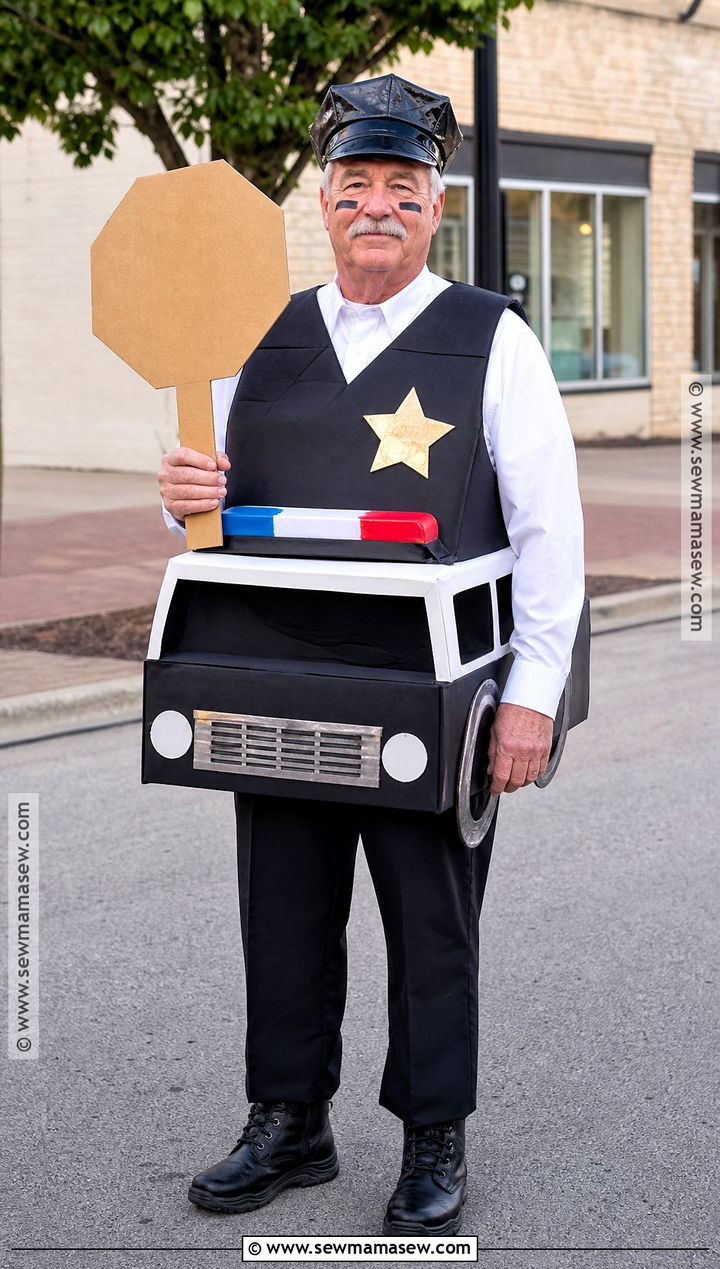 Sheriff Cars Costume - 35 cars halloween costume ideas