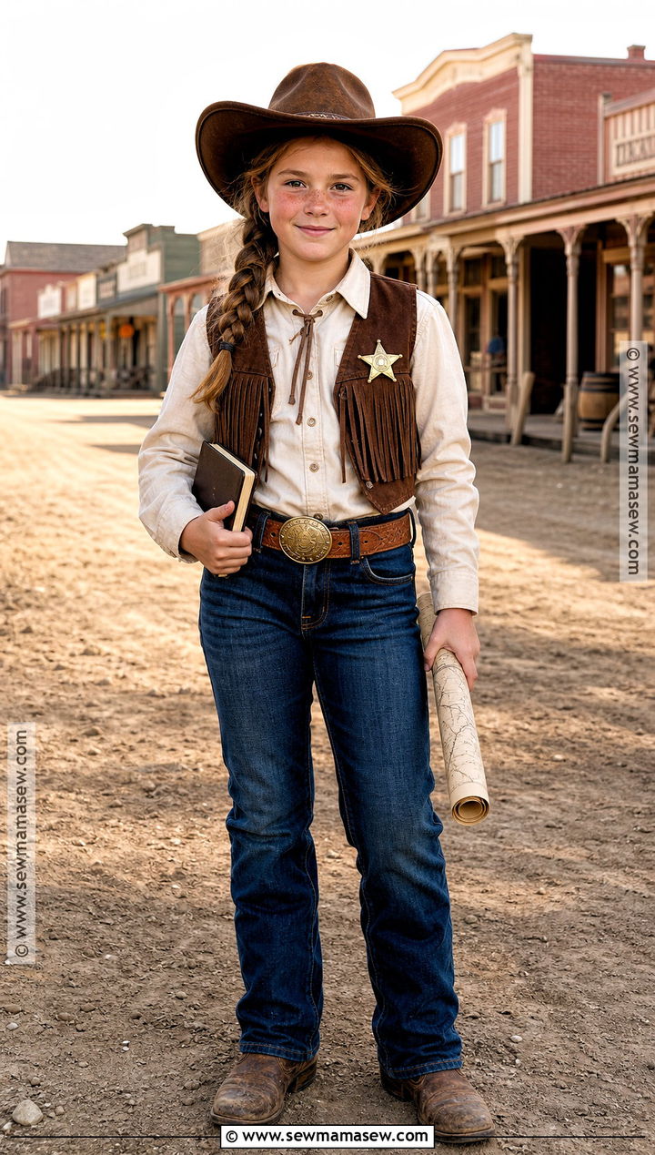Sheriff Cowgirl Costume - 30 cowgirl costume ideas for kids
