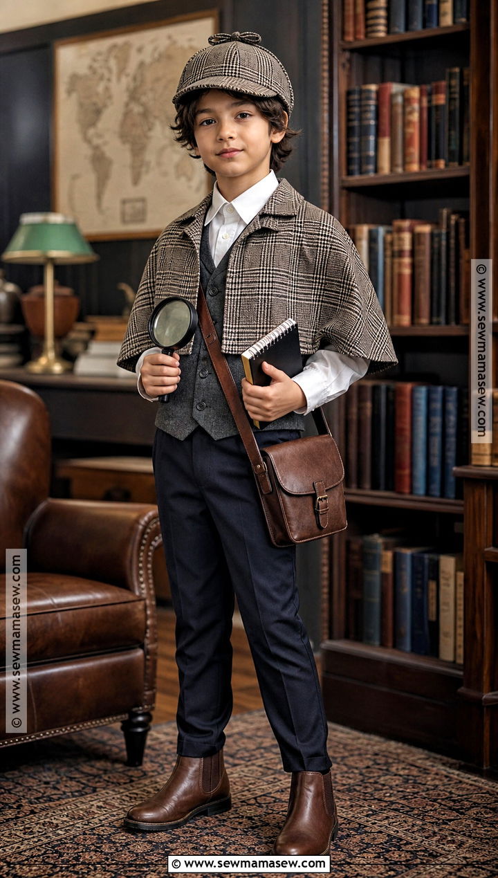 Sherlock Holmes Book Parade Costume - 30 book parade costumes