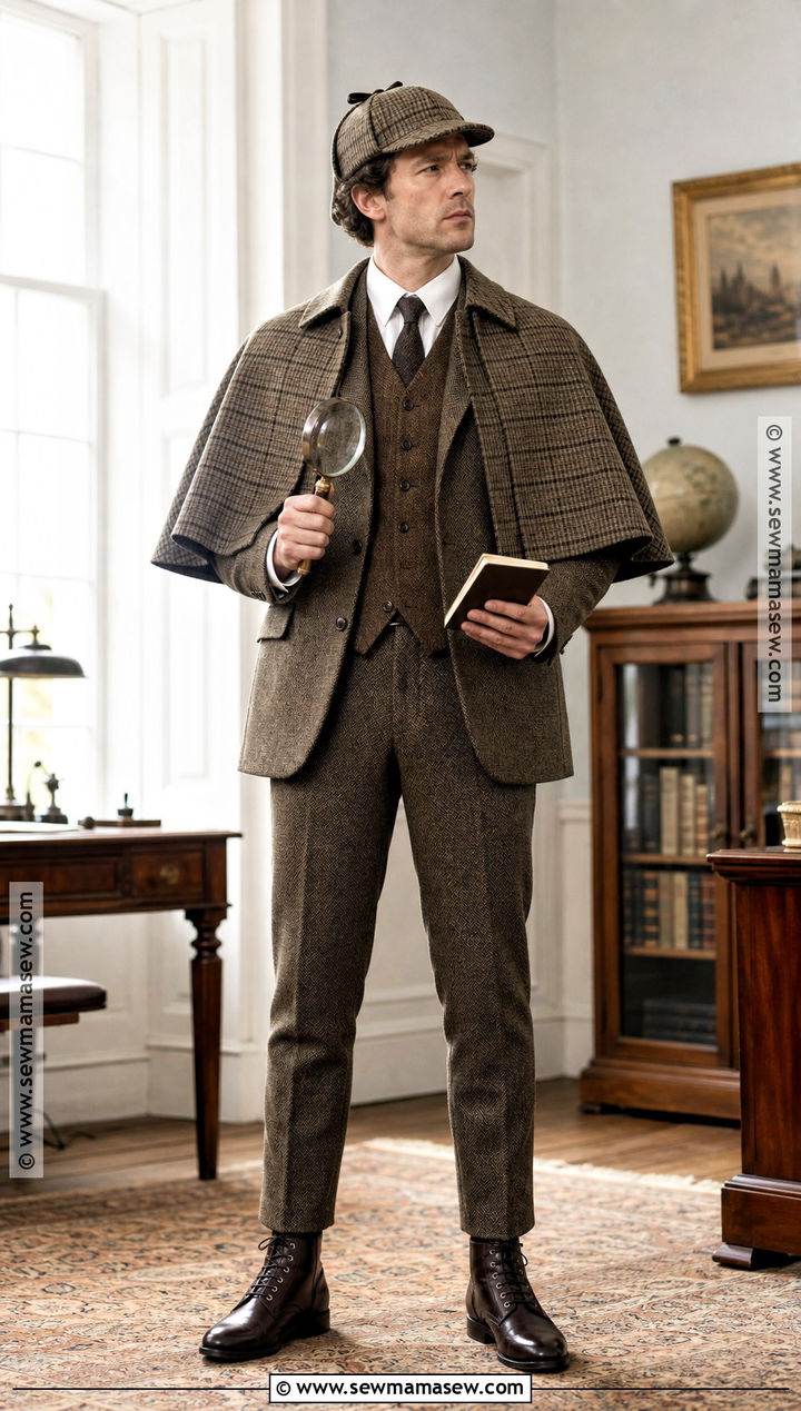 Sherlock Holmes Costume - 35 book characters costumes