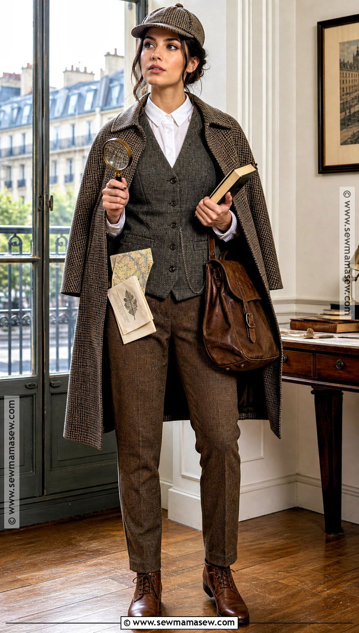 Sherlock Holmes Costume - 40 book characters dress up ideas