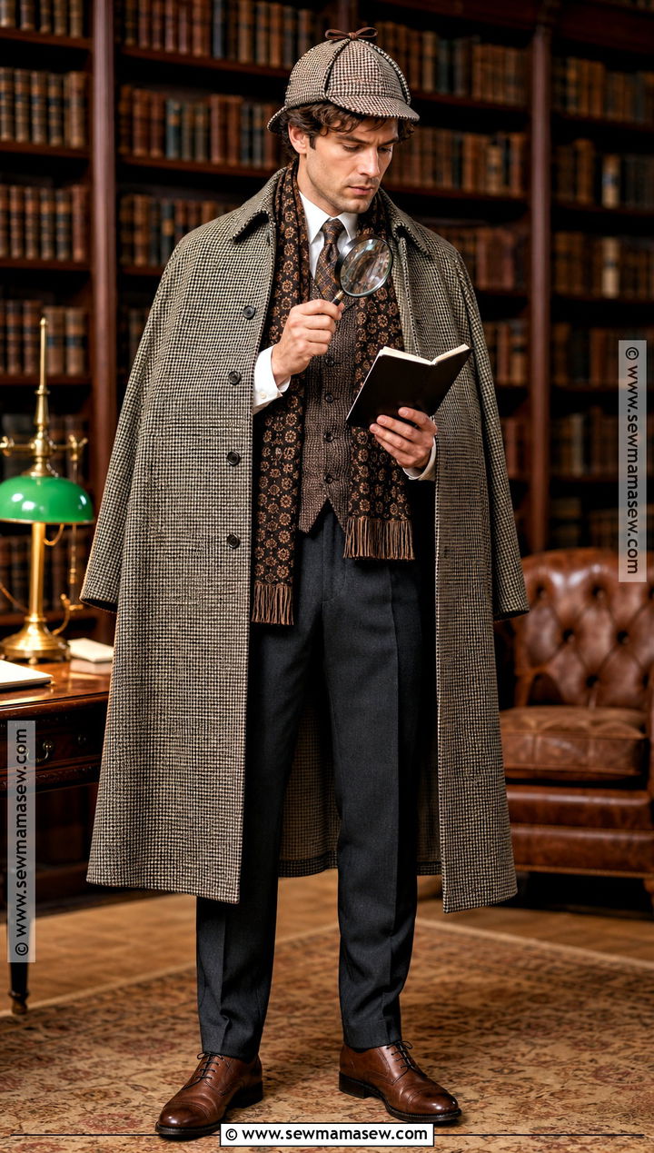 Sherlock Holmes Detective Costume - 35 halloween costumes male