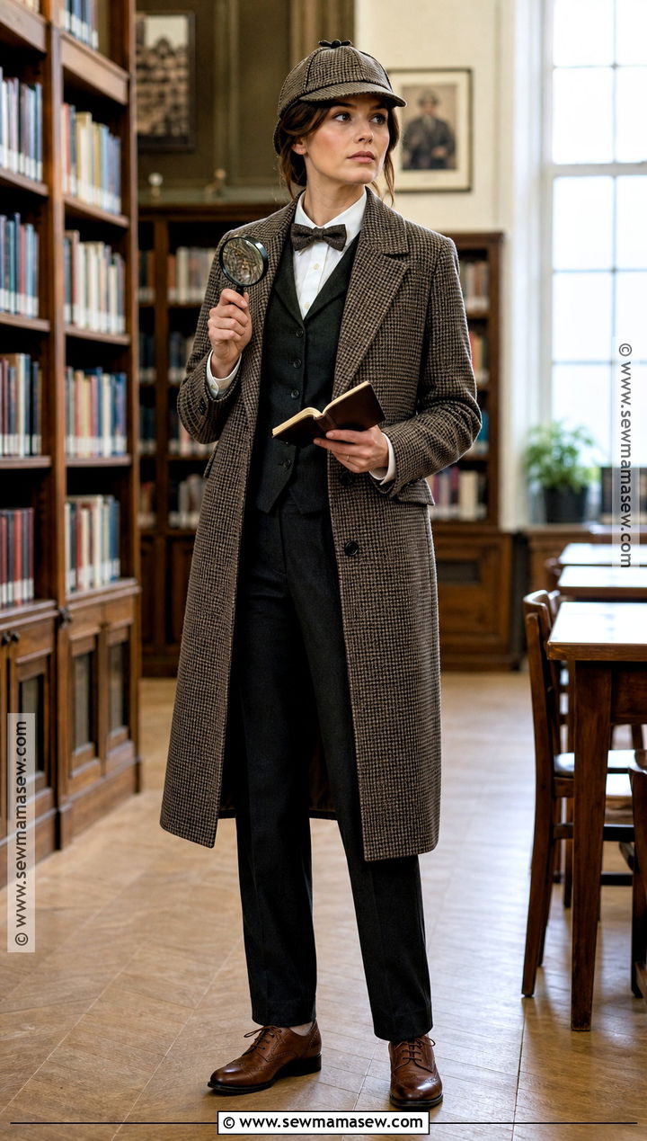 Sherlock Holmes Teacher Costume - 40 book character costumes for teachers