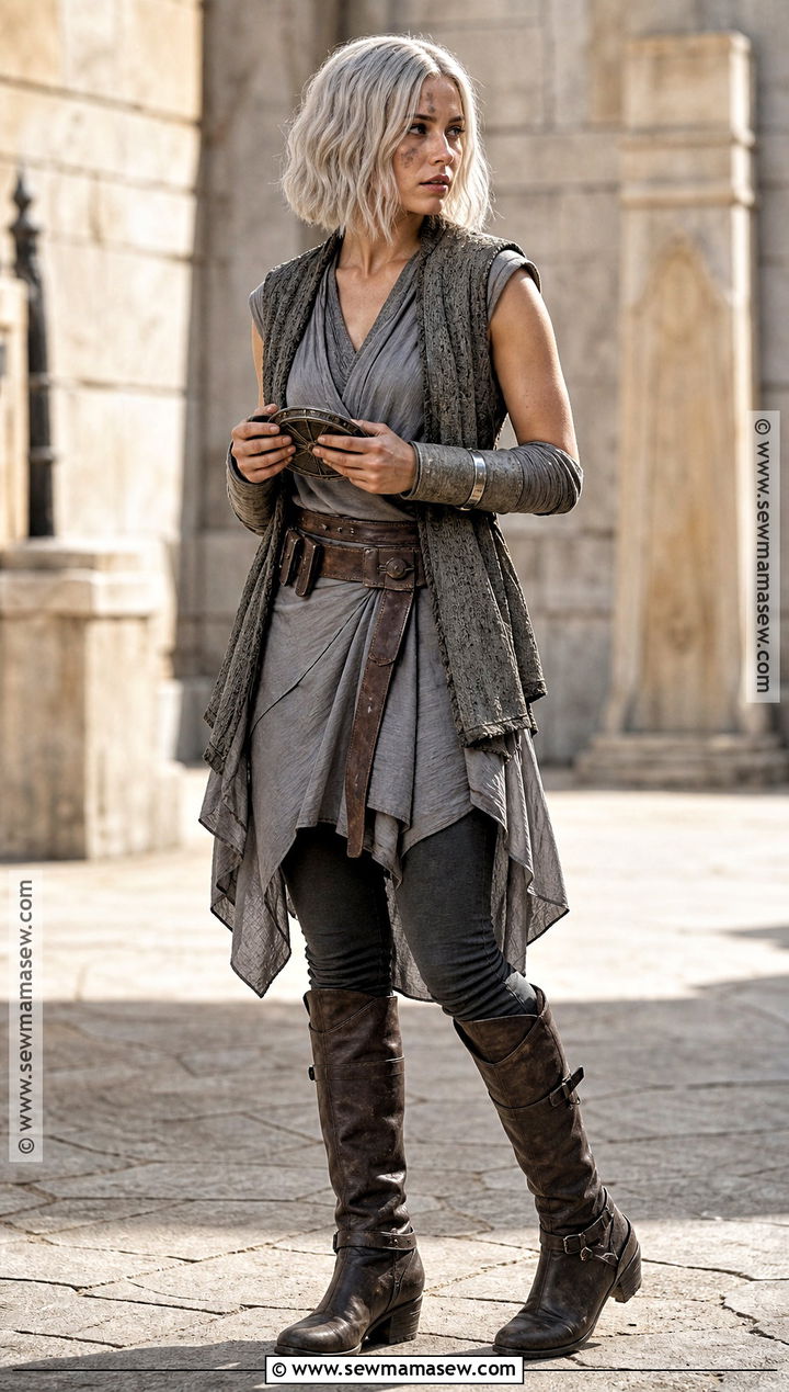 Shin Hati Gray Warrior Costume - 35 Starwars Costumes for Women