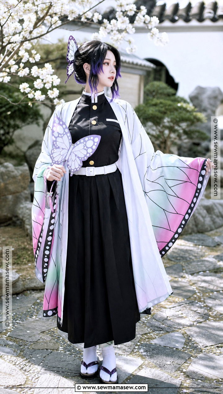 Shinobu Butterfly Cosplay Dress - 30 cosplay dress ideas