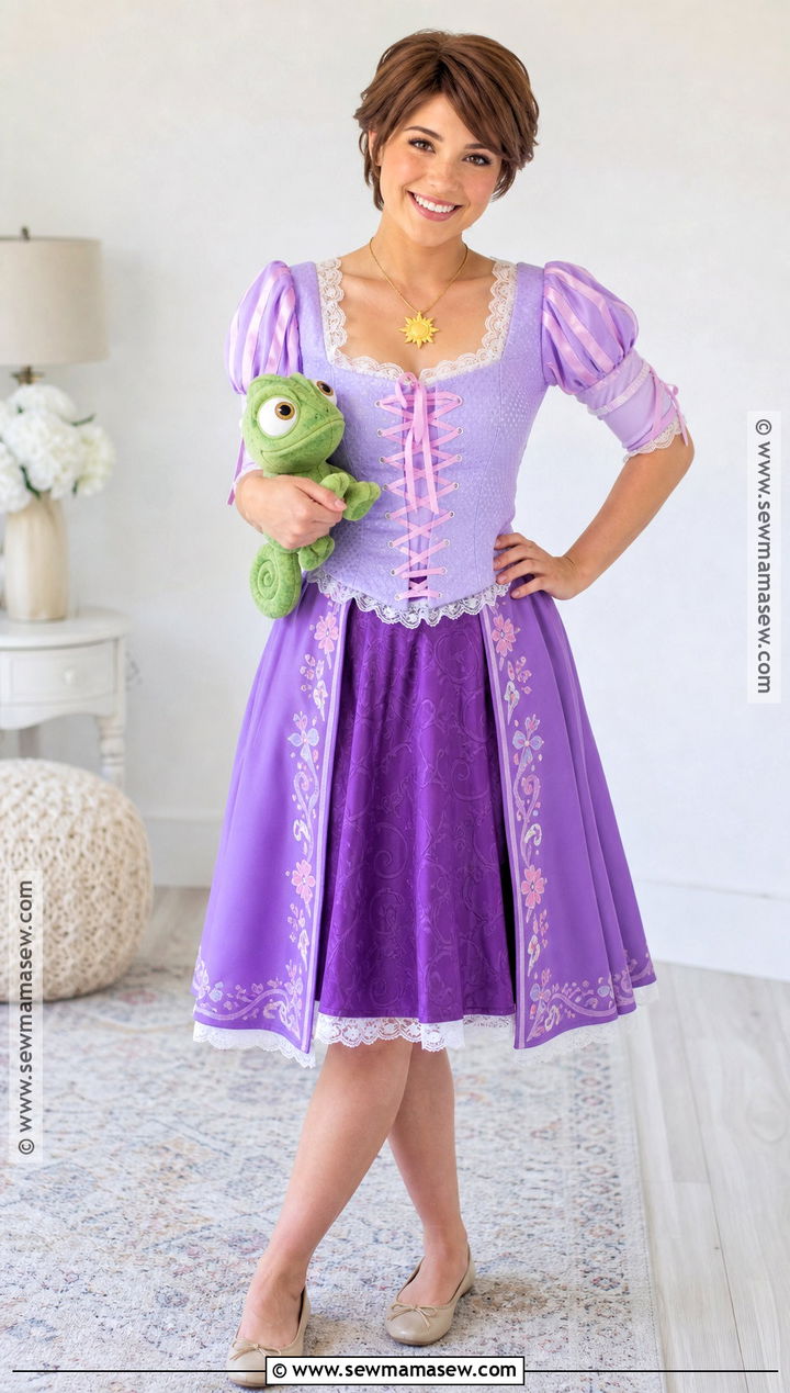 Short Brown Hair Rapunzel Costume - 30 tangled rapunzel costume ideas