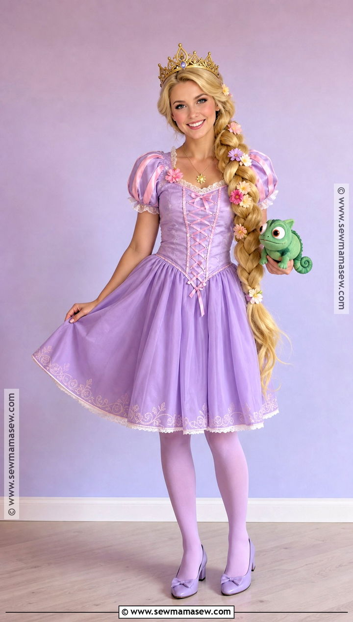 Short Dress Rapunzel Costume - 30 Rapunzel Costume Ideas for Women