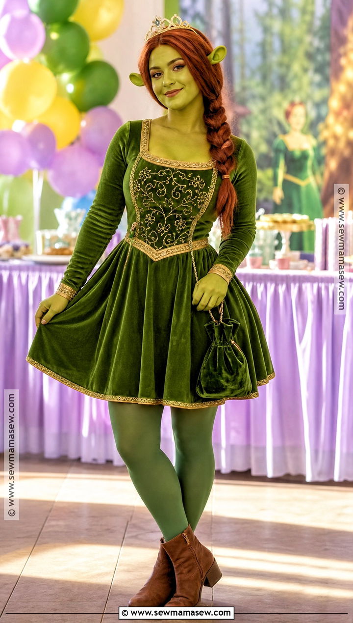 Short Fiona Dress Costume - 35 fiona shrek costume ideas