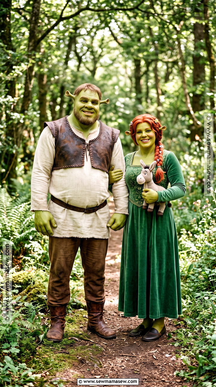 Shrek And Fiona Costume - 30 best couples costumes creative
