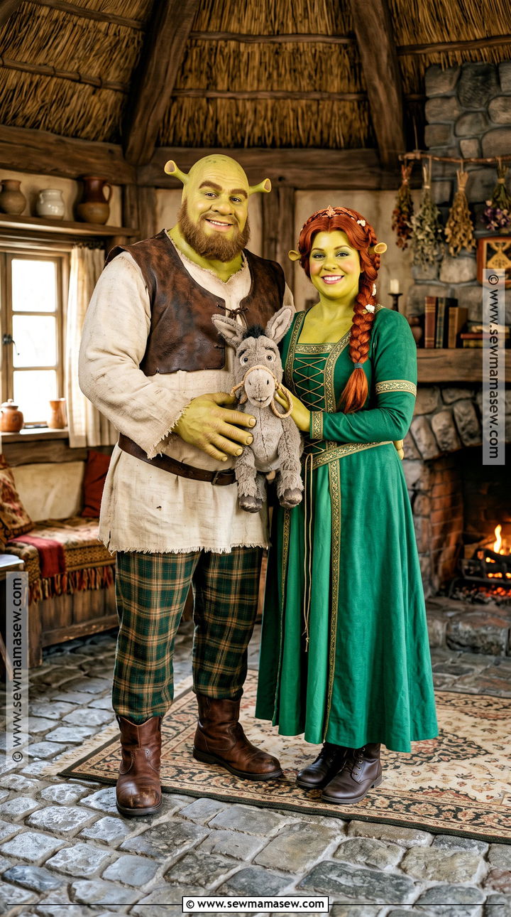 Shrek And Fiona Couple Costume - 35 matching couple costumes