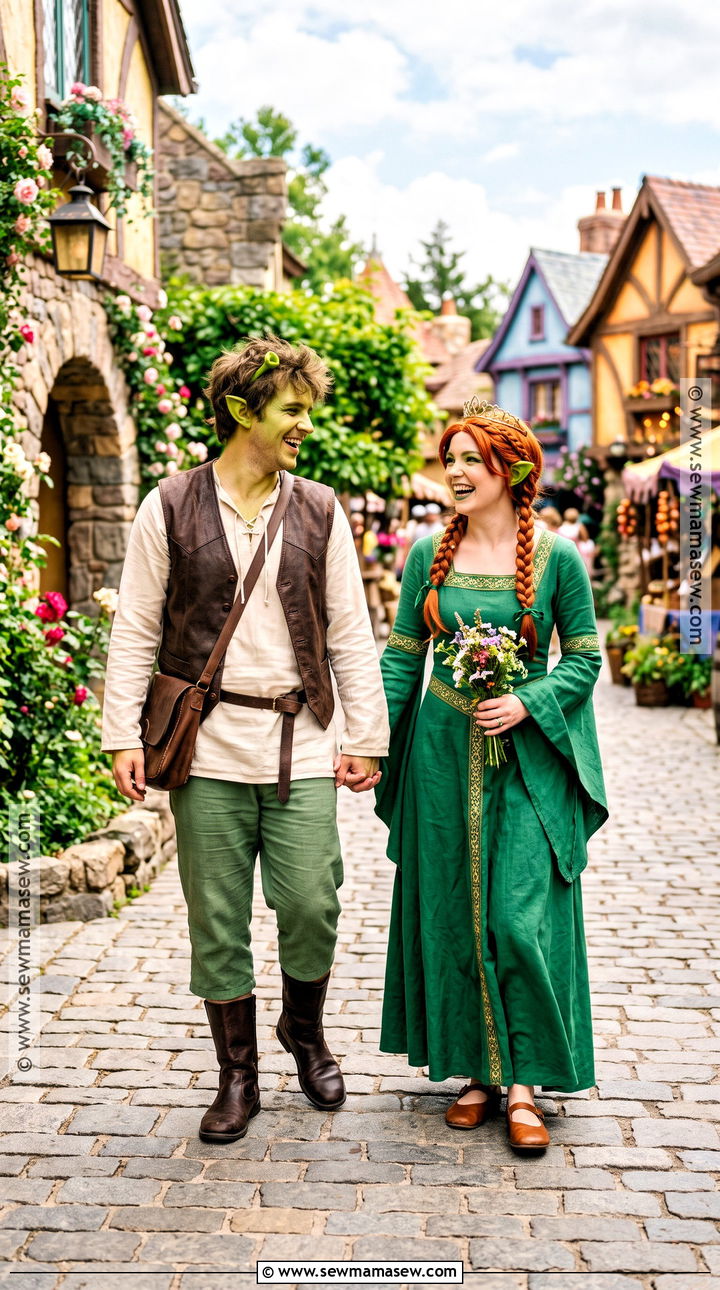 Shrek And Fiona Couple Costume - 40 iconic halloween costumes for couples