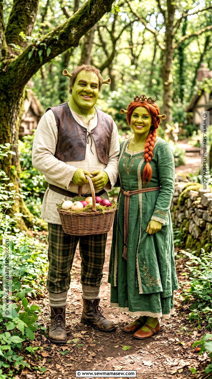 Shrek And Fiona Couple Costume - 30 couples costumes ideas