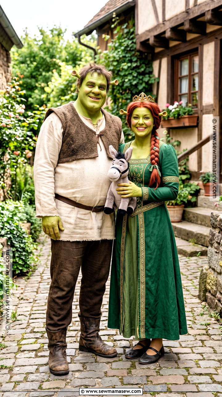 Shrek And Fiona Couple Costume - 35 best halloween costumes for couples