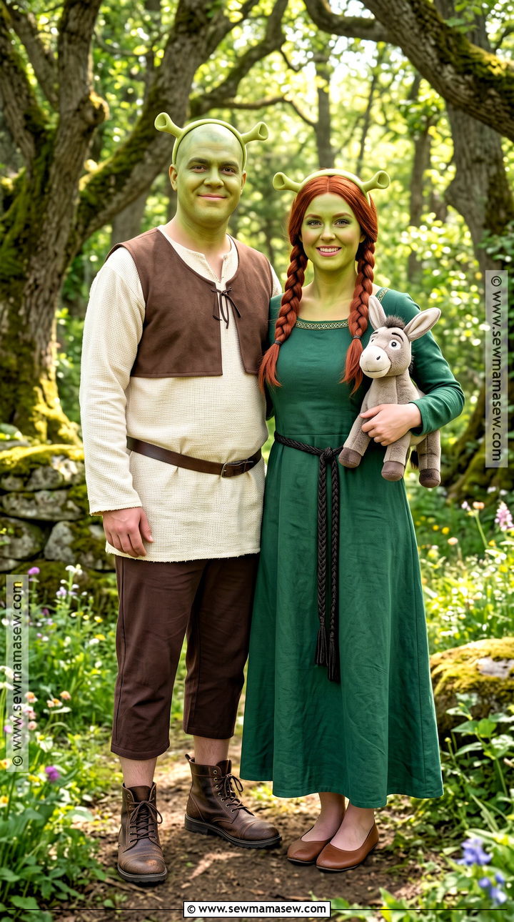 Shrek And Fiona Couple Costume - 35 costume inspo ideas