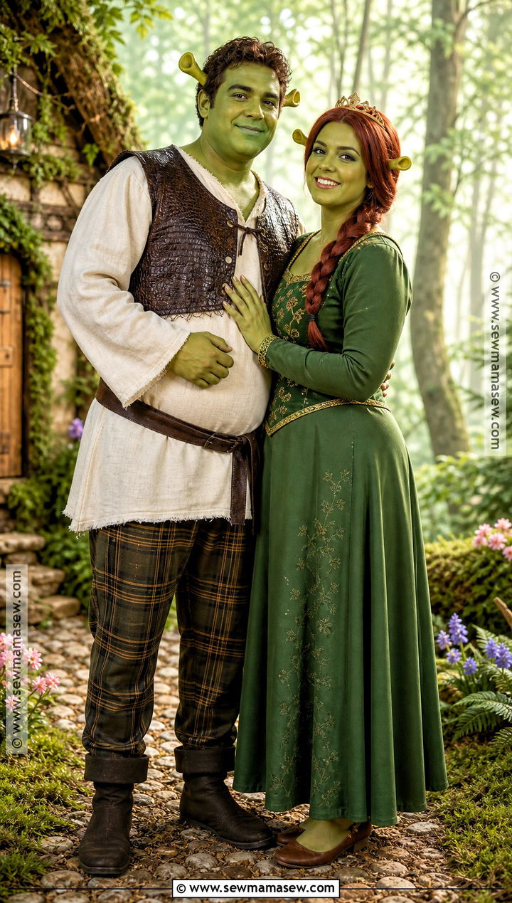 Shrek And Fiona Couples Costume - 35 fun couples costumes