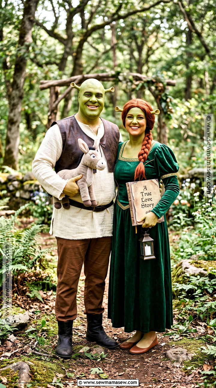 Shrek And Fiona Couples Costume - 40 creative couples costumes
