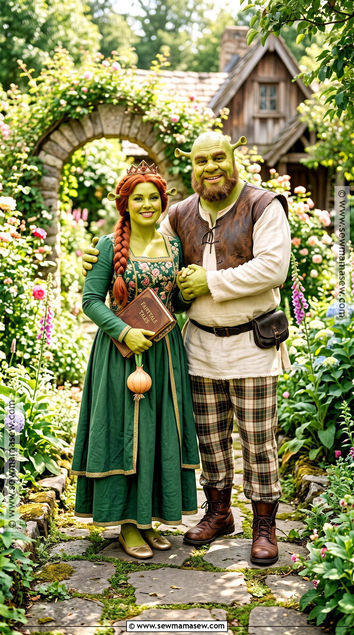 Shrek And Fiona Duo Costume - 40 costume halloween duo ideas