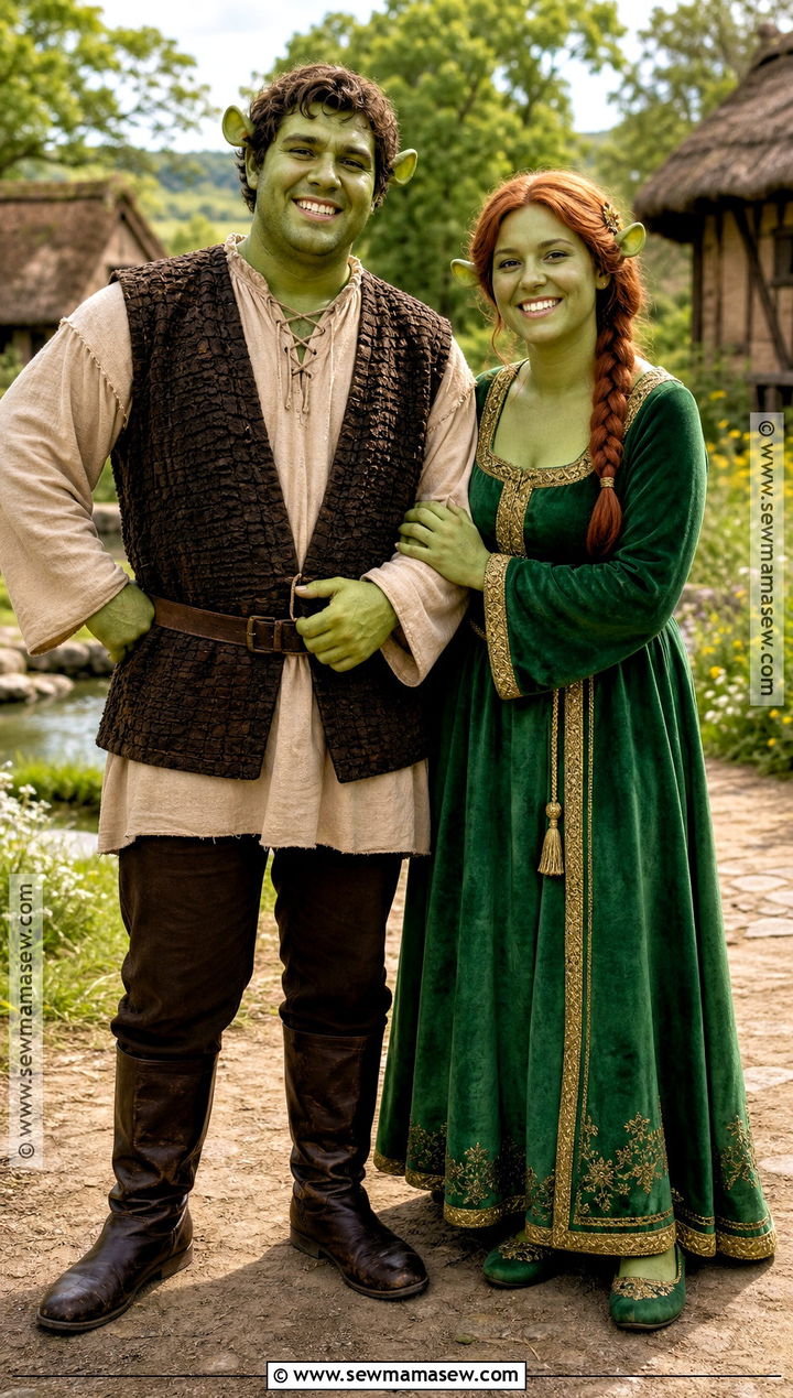 Shrek And Fiona Matching Costumes - 45 matching costumes