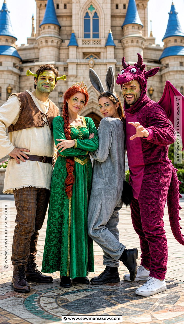Shrek Double Date Costume - 30 double date halloween costumes