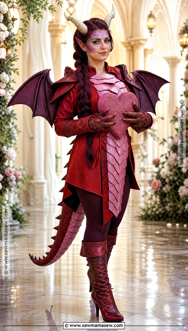Shrek Dragon Costume With Pink Belly Armor - 35 shrek dragon costume ideas