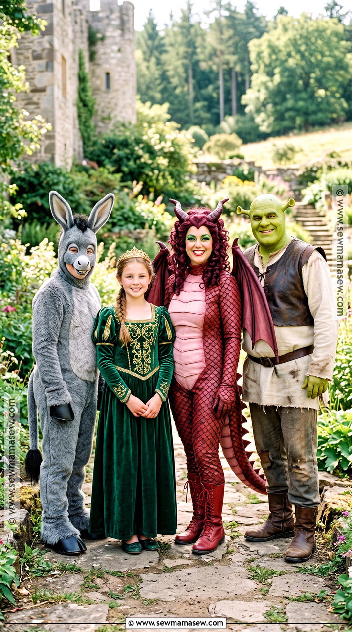 Shrek Dragon Family Costume - 35 shrek dragon costume ideas