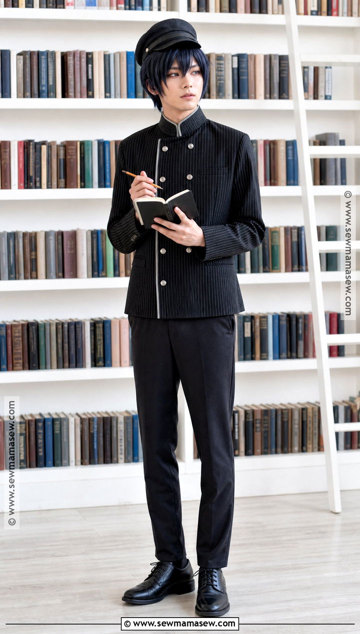 Shuichi Saihara Cosplay With Detective Cap - 35 danganronpa cosplay ideas