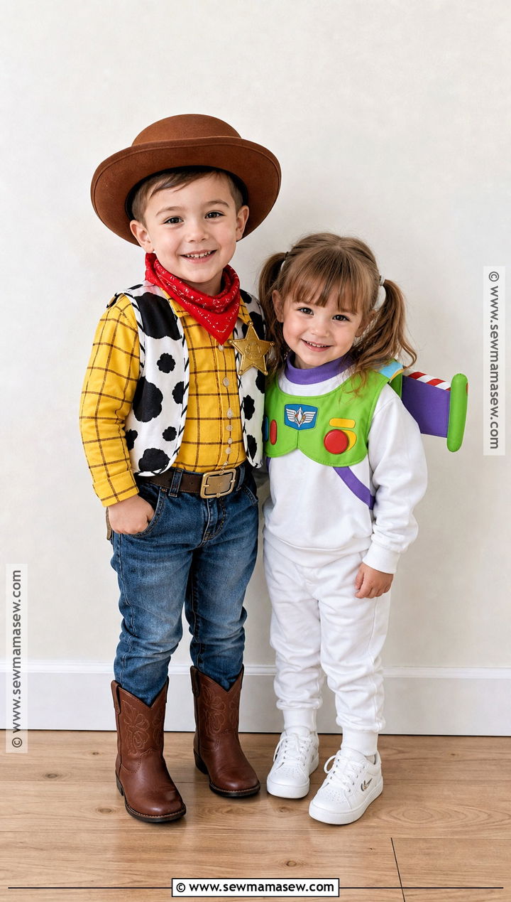 Sibling Buzz And Woody Costume - 35 buzz and woody costume ideas