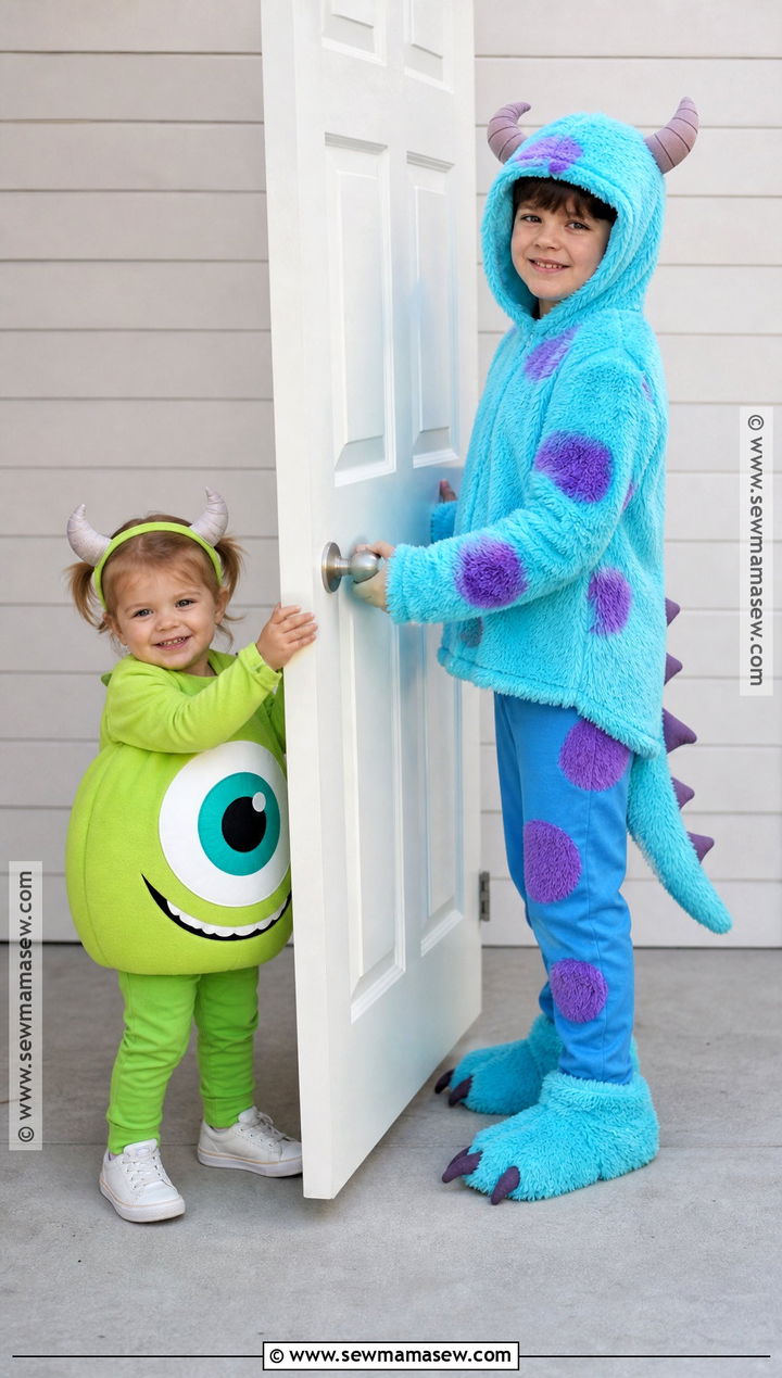 Sibling Mike And Sully Costume - 35 mike and sully costume ideas