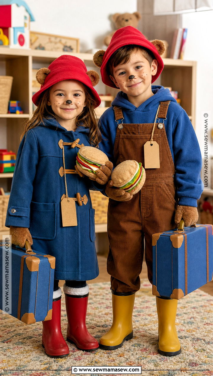 Sibling Paddington Bear Costume - 50 paddington bear costume ideas