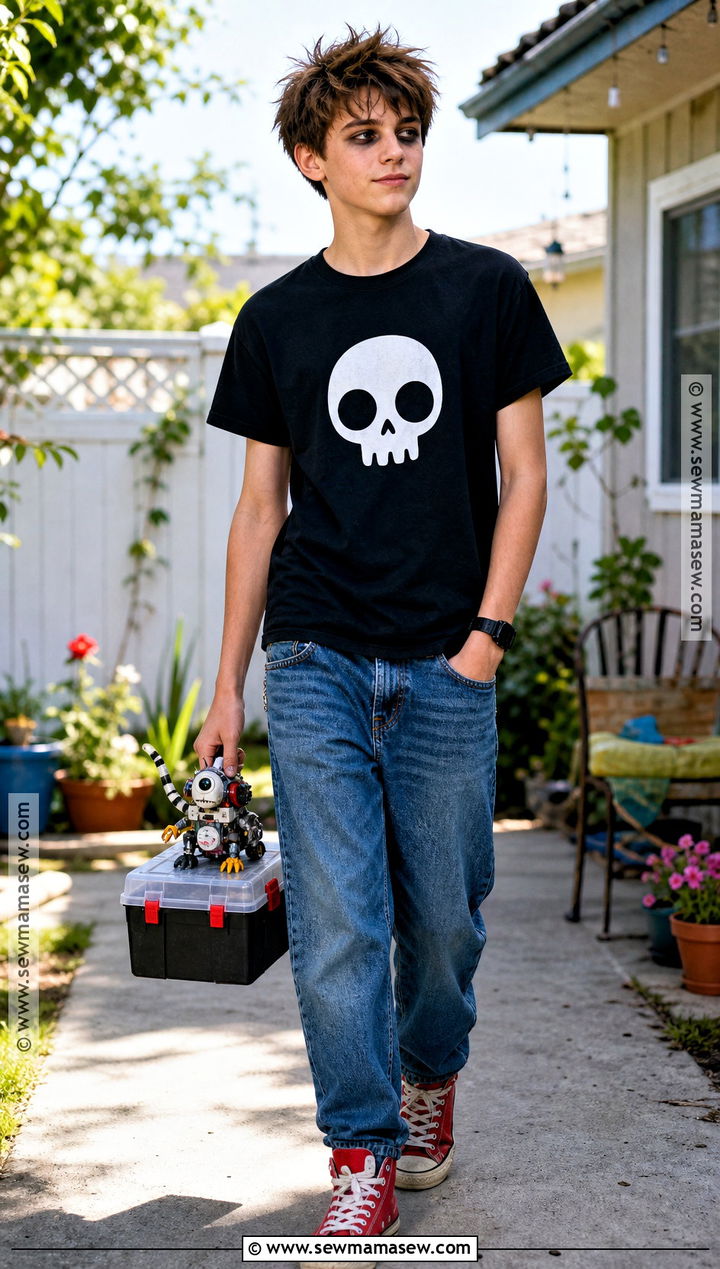 Sid Phillips Costume With Skull Shirt - 40 disney villain costumes
