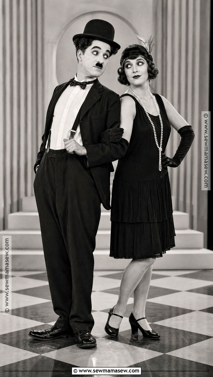 Silent Film Star Couples Costume - 40 unique couples halloween costume ideas