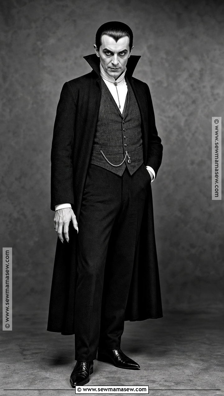 Silent Film Vampire Horror Costume - 40 horror costume ideas