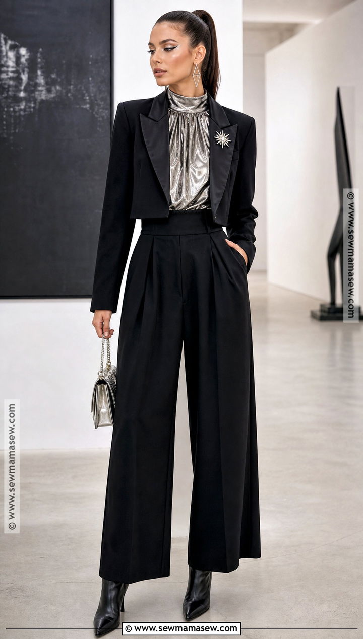 Silver And Black Halloween Outfit - 30 Outfits For Halloween