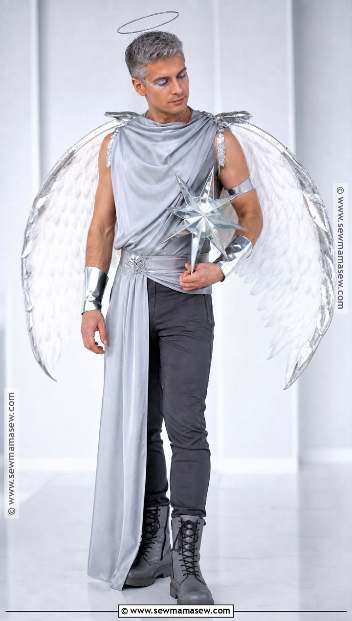 Silver Angel Costume For Men - 30 angel costume ideas for men