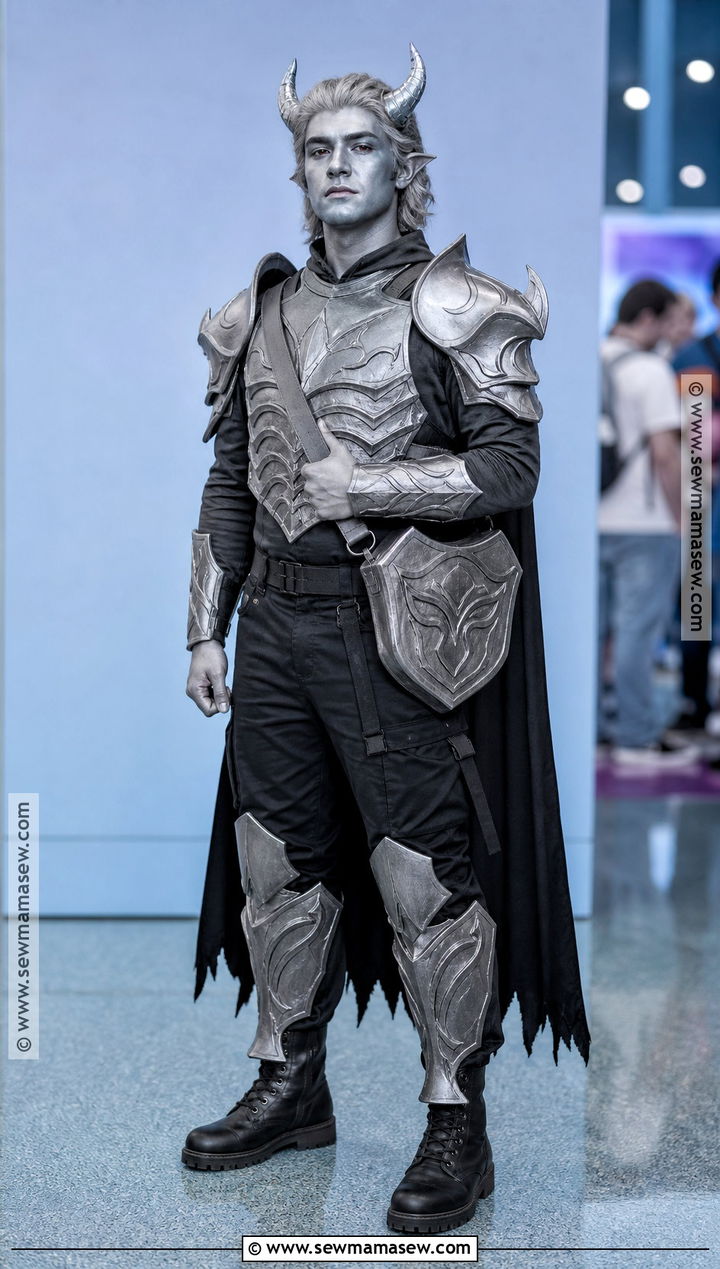 Silver Armor Demon Outfit For Men - 30 demon outfit male ideas