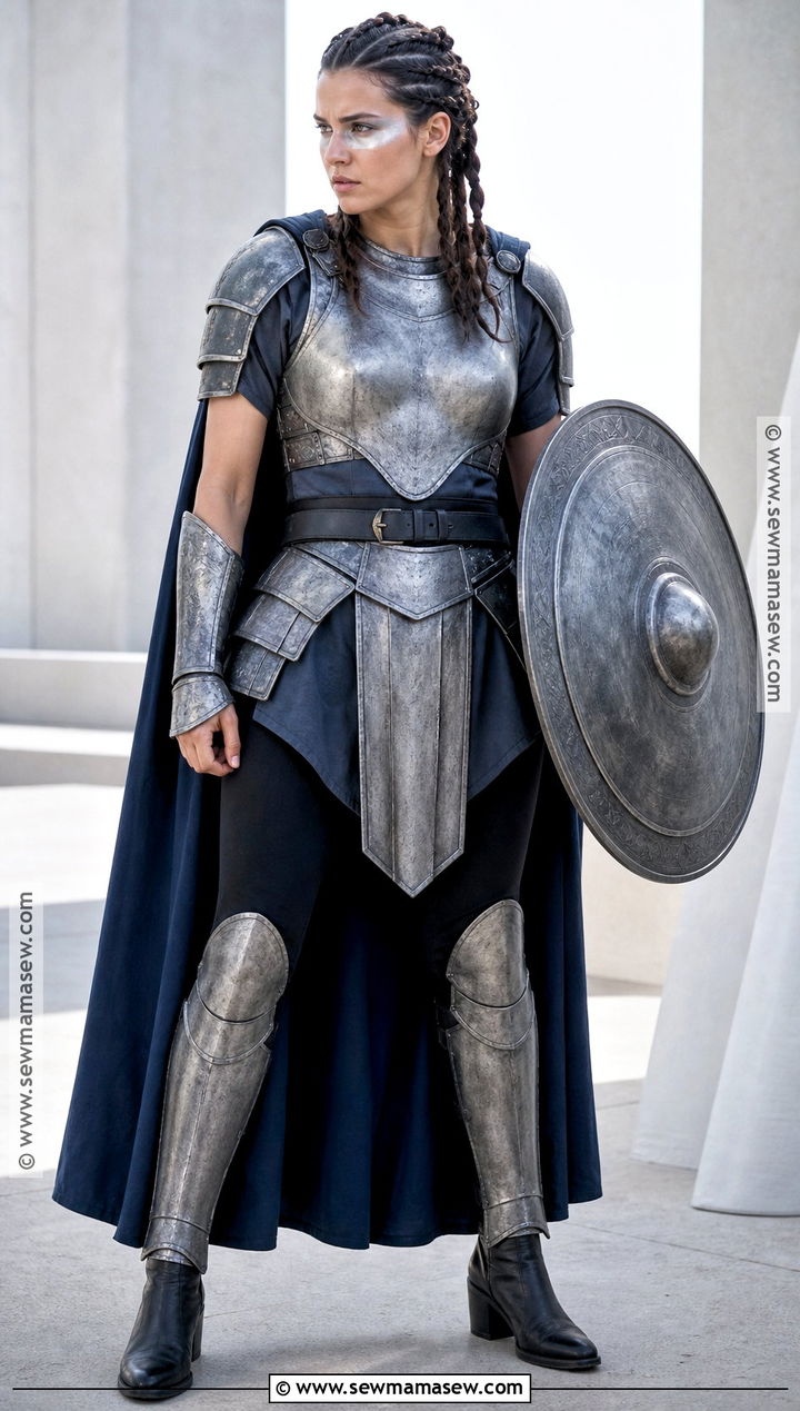 Silver Armor Gladiator Costume - 30 gladiator costume ideas