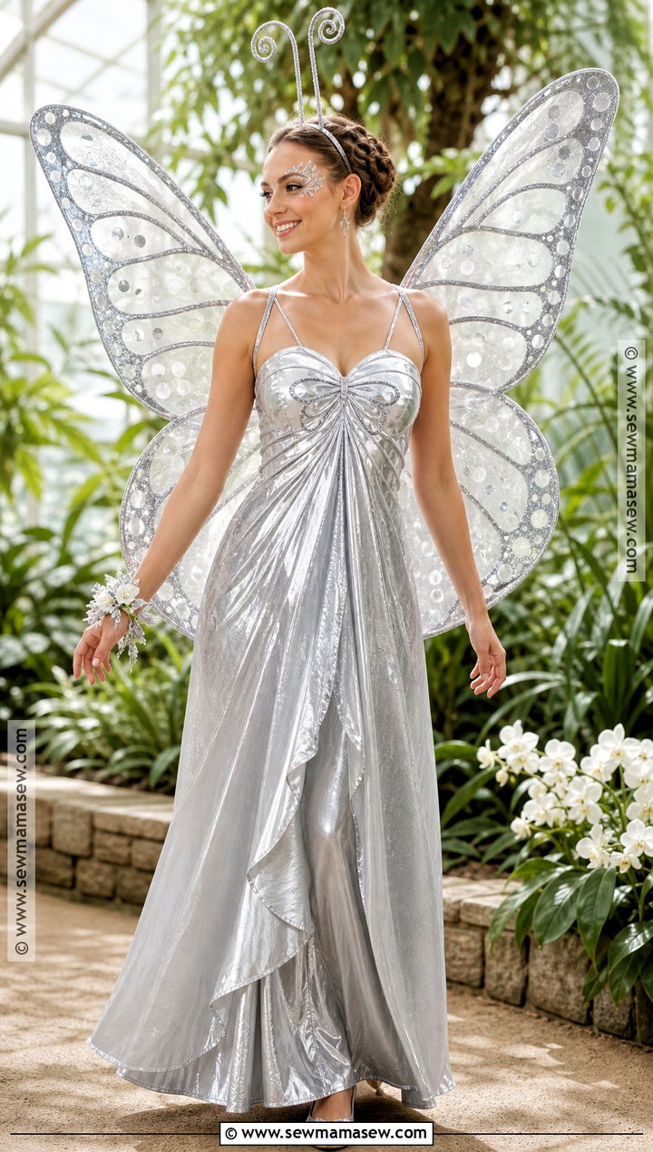 Silver Butterfly Costume - 30 silver costume ideas