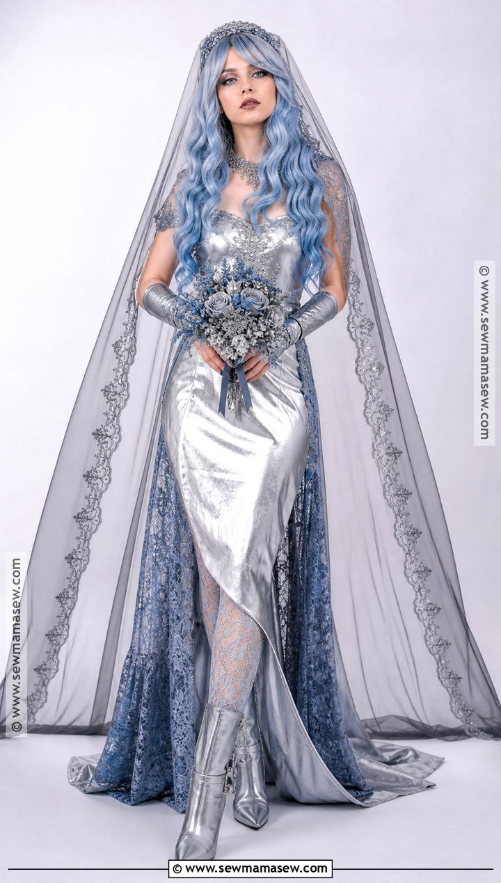 Silver Corpse Bride Costume - 50 corpse bride costume ideas
