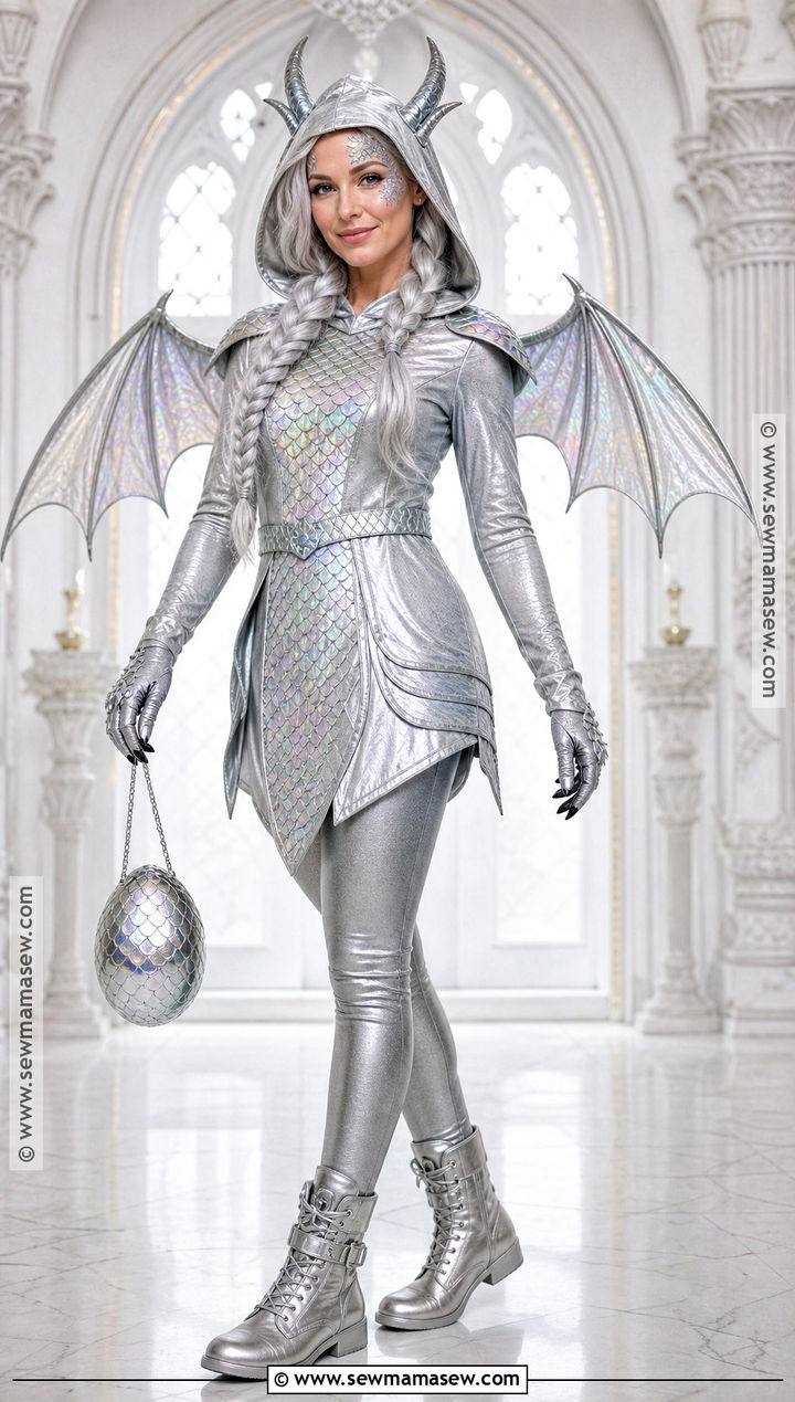 Silver Dragon Costume - 30 silver costume ideas
