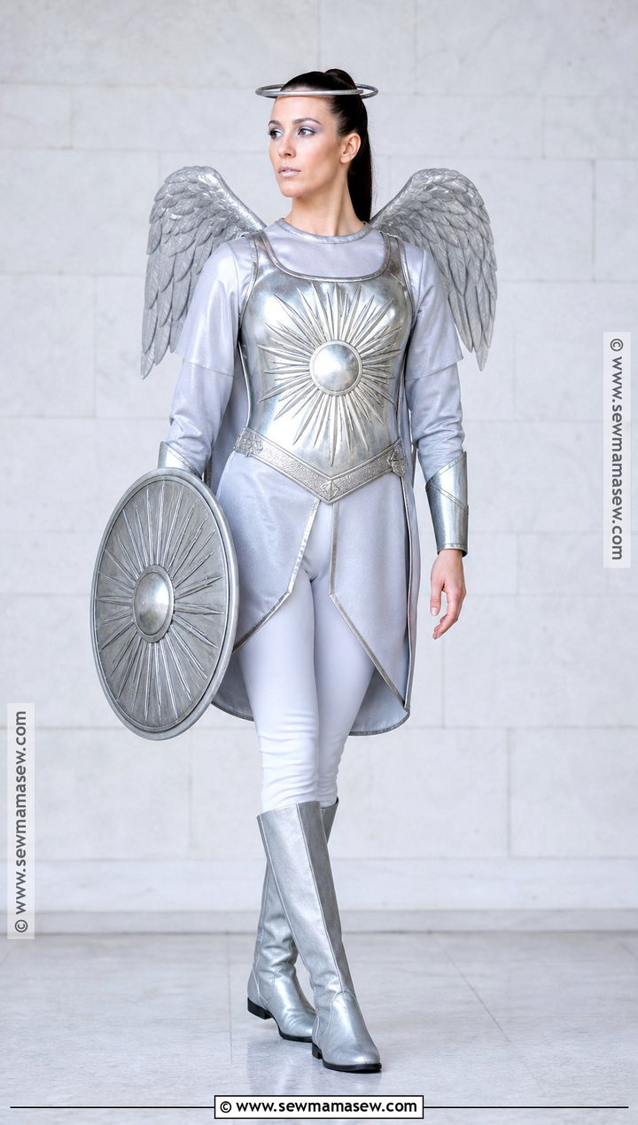 Silver Guardian Biblical Angel Costume - 30 Biblical Angel Costume Ideas