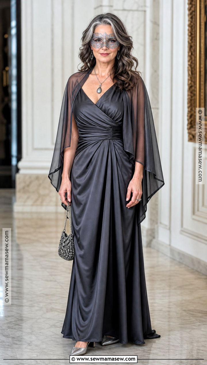 Silver Masquerade Vampire Ball Outfit - 30 vampire ball outfit ideas